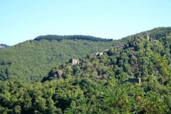 Village d'Hautpoul vu du Plo de la Bise