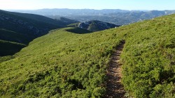 Descente de la crête