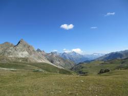 vue sur le vallon et la Vanoise