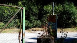 Passage de 50 cm au portail de la déchèterie