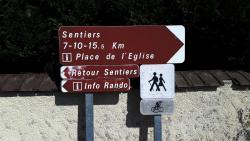 Toulon sur Arroux, sentiers de randonnée