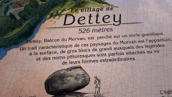 Detty, table d'orientation