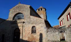 Toulon sur Arroux, église romane