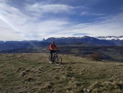 au départ sur la crête