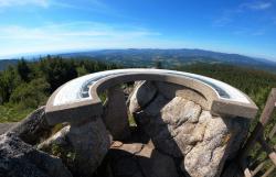 Site Panoramique de la Pierre Pamole, 1ère table d'orientation