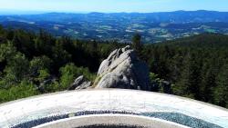 Site Panoramique de la Pierre Pamole, 1ère table d'orientation