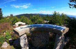 Site Panoramique de la Pierre Pamole, 2ème table d'orientation