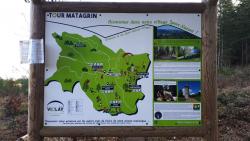 Violay, panneau d'information touristique