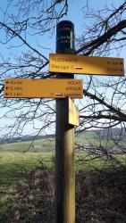 Totem à la Croix des Molières (961 m)