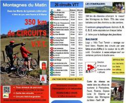 26 circuits balisés VTT des Montagnes du Matin