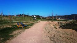 Bord du lac de Villerest