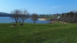 Retour par le bord du la lac et la plage