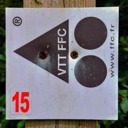 Balisage du circuit N° 15 Rouge