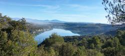 Lac d'Esparron vu du single