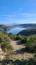 Descente au-dessus du Lac d'Esparron