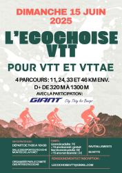 Flyer L'Écochoise VTT 2025